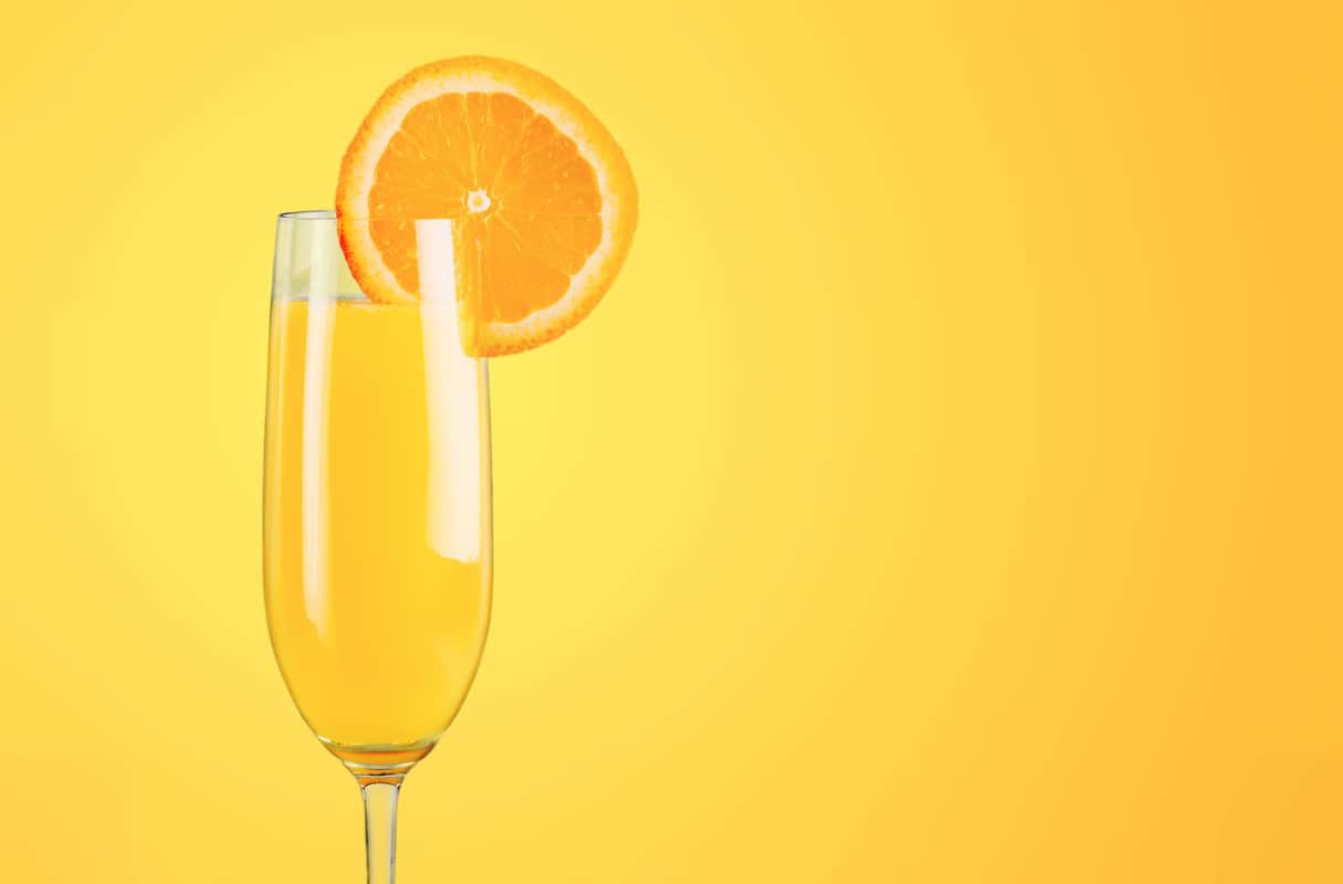 A Mimosa Cocktail